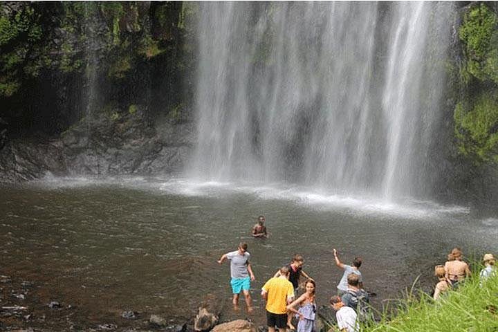 Swimming Napuru Falls-Mateys Tours
