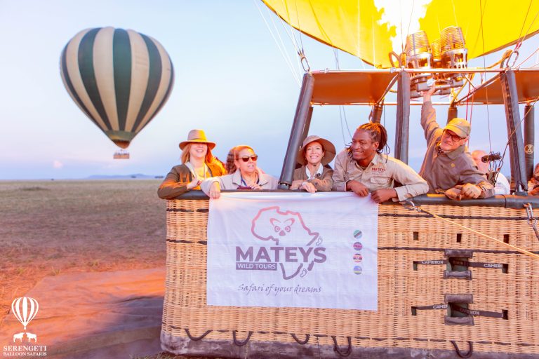 When Did the Hot Air Balloon Safari Start in Serengeti.