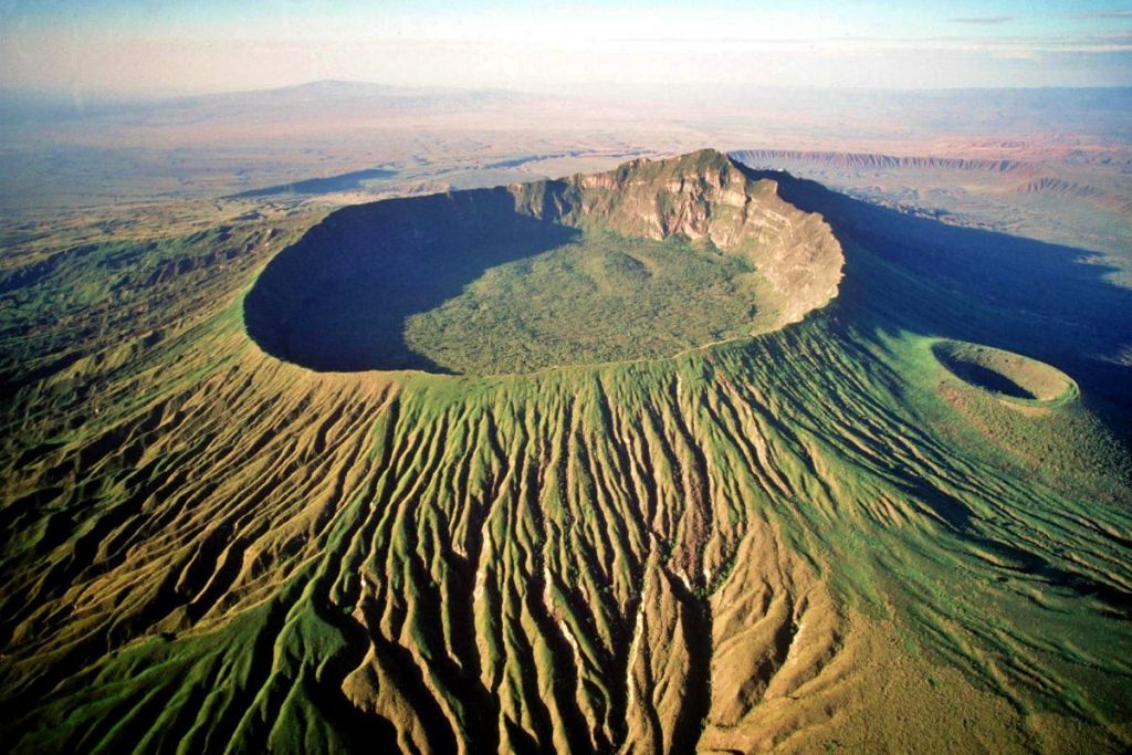Mount Olongonot Aerial View-Mateys Wild Tours
