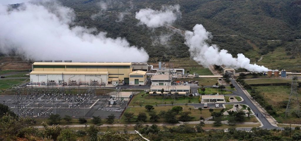 Olkaria II geothermal power plant, Kenya-Hells Gate National Park