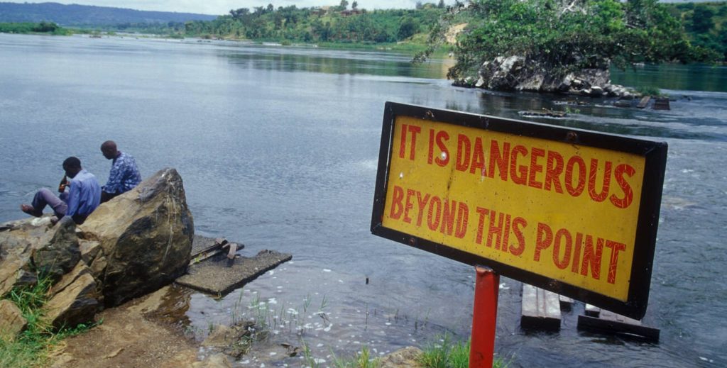 Source of Nille River In Jinja-Uganda-Mateys Wild Tours.
