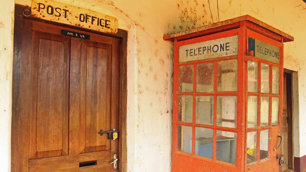 The Amani post office once processed a steady stream of mail -Mateys Wild Tours