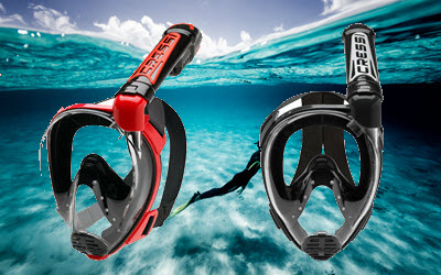 Snorkeling Mask- transparent-Mateys Wild Tours.