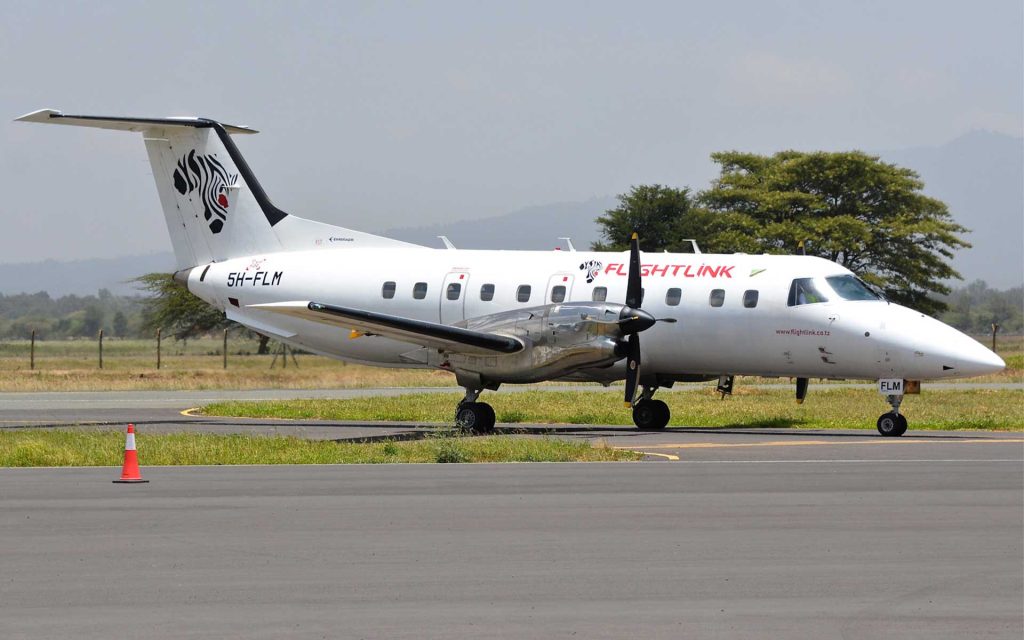 Alternative flight routes to Tanzania