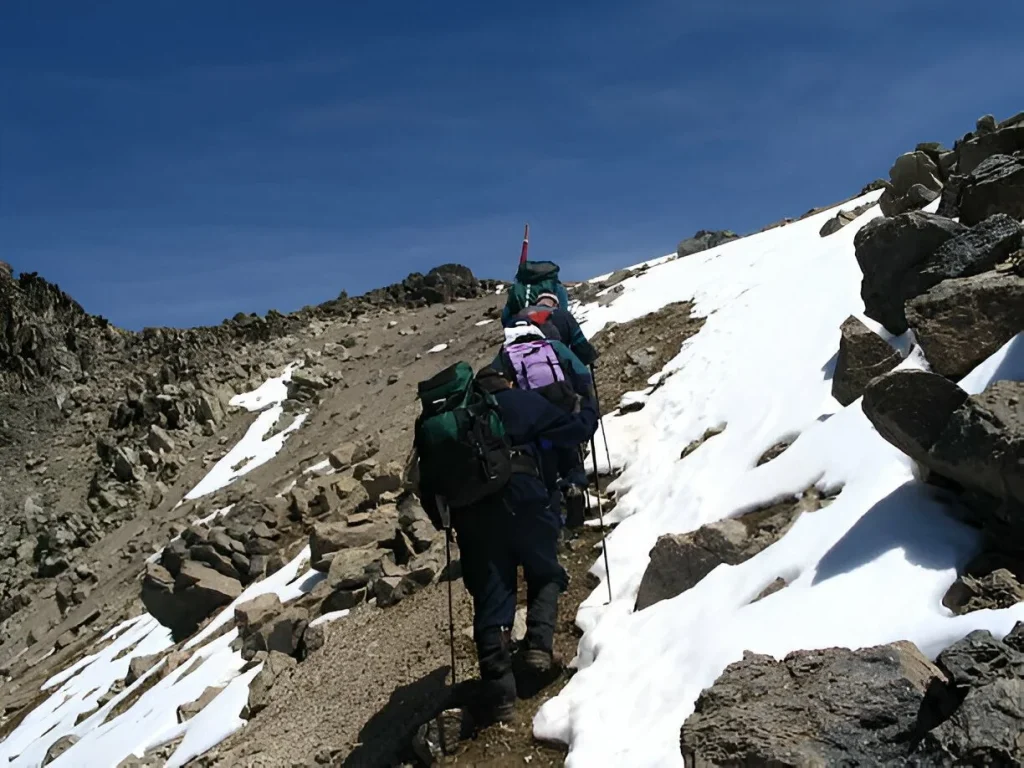 Mount Kilimanjaro in July