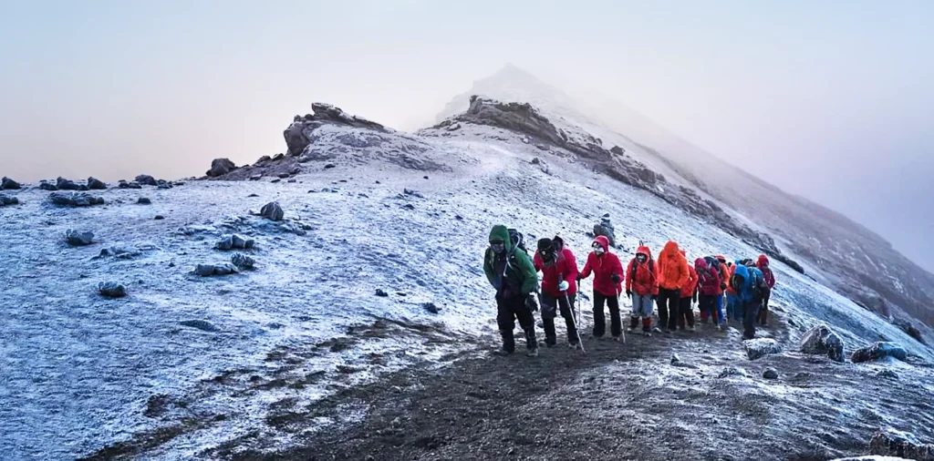 Mount Kilimanjaro in December